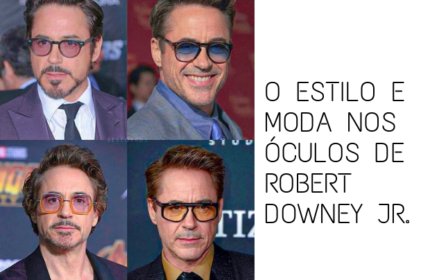 Os óculos de Robert Downey Jr.